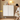 White Rubber Wood Shoe Storage Cabinet