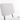 White Upholstered Corduroy Swivel Rolling Chair