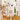 Pleated Bloom Wood Grain Pendant Light