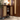 Wood Rattan 5-Tier Storage Shoe Cabinet