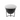 13.6" Modern Cream White Storage Footstool