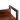 Ladder Brown Metal Frame Storage Bookshelf