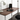 Simple Stainless Steel Black Walnut Desk