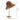 Fashion Hat Rattan Weaving Table Lamp