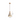 Cream Cement & Wood Pendant Light