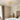 Farmhouse Wood Beaded Flush Mount Light