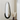 Black Oval Asymmetrical Full Length Mirror