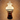 Vintage Glass LED Wood Wall Lamp