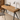 Minimalist Style Natural Teakwood Two-Drawer Desk