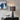 11.50" Modern Geometric Ceramic Table Lamp