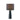 11.50" Modern Geometric Ceramic Table Lamp