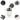 11.81" Modern Black Wall Sconce with Clear Glass Shade - 1 Light