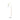 11.8" Auburn Gold Arched Floor Lamp with Marble Base
