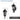 the dimensions of a black outdoor wall light