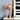 Golden 1-Light Wrought Iron Table Lamp