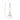 2-Head Silver Eiffel Tower Floor Lamp