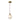 White Glass Brass Bell Pendant Light