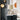 Modern White Resin 1-Light Table Lamp