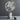 Glazed Enamel Bamboo Leaf Table Lamp