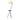 Beige Tower-Shape Fabric Shade Floor Lamp