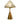Golden 1-Light Wrought Iron Table Lamp