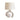 Modern White Resin 1-Light Table Lamp