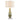 Drum 1-Light Fabric Shade Table Lamp