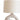 Modern White Resin 1-Light Table Lamp