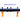 124 A-Frame Metal Swing Set with Blue Slide