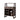 Wine Cabinet in grey finishing with wine glass rack - Charmydecor