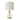 Ellipse Curved Glass Table Lamp