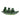 12" Green Ceramic Frog Trio Bird Feeder