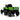 12V LED Green Battery-Powered Electric Toy Tractor for Kids with Trailer and 3 Adjustable Speeds