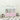12" White & Pink Kids Dollhouse Bookcase 