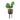 11/13/15" Brown Round Bamboo Planters 