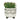 Beige Round Ceramic Scribble Footed Planter
