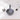 15.7" Modern Circular Cement Gray Countertop Bathroom Washbasin
