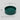 A dimension Image of the 15.7" Modern Circular Dark Green Countertop Bathroom Washbasin