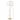 A dimension Image of the 15.7 Modern Gold Angular Arched Metal Floor Lamp