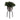 10" Modern Silver Metal Planter On Tripod
