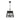 Pendant light in a white background 