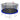 15FT Blue Trampoline for Kids with Safety Enclosure Net and W-Shaped Legs -183"