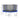 A dimension Image of our 15FT Blue Trampoline for Kids with Safety Enclosure Net and W-Shaped Legs -183"