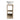 16.7" Ceramic Art Basin Plain Light Oak Freestanding Bathroom Vanity with Soft Close Door and White Flat Stone Slab