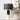 16" Black Fulton Concrete & Metal Table Lamp