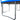 Blue Outdoor Trampoline 
