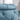 17.7" Blue Round Woven Storage Ottoman