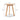 dimensions of a round wood end table