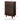 Retro Auburn Solid Wood Storage Cabinet