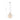 dimension Image of the 18" Pacific Metal White Drum Shade Pendant Ceiling Light
